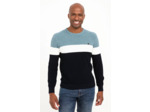 Pull Col Rond Rayé