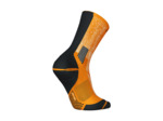 Chaussettes de running KIPRUN run900 épaisses mi-mollet oranges + graf
