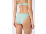 Culotte bikini bas de maillot fleuri