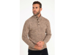 Pull Col Montant Boutonné