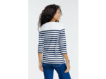 Tee-shirt rayé manches 3/4