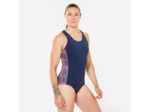 Maillot de bain 1 pièce natation Femme - Kelly bleu rose