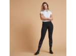 Legging équitation full grip Femme - 500 noir
