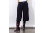 Pantalon mi-long Jupe-culotte uni MARINE Femme
