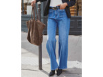 Jean long en denim BLEU CLAIR Femme