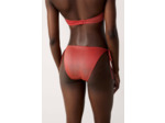 Culotte de bikini ficelle bas de maillot à nouer pailleté