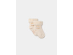 Lot de deux paires de chaussettes de naissance