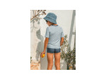 T-shirt de bain bleu ciel pour garçon avec protection solaire UPF 50+
