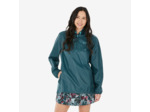 Veste coupe vente et déperlante de randonnée - Raincut 1/2 zip - Femme