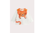 T-shirt à animation tigre pour bébé garçon