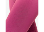 Legging long yoga effet seconde peau taille haute, violet magenta