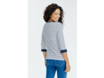 Tee-shirt rayé manches 3/4