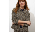 Blouson imprimé léopard BEIGE Femme