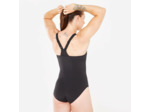 Maillot de bain 1 pièce aquafitness Femme - Elea noir sienna