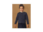 Gilet bleu marine pour filles