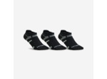 CHAUSSETTES DE SPORT BASSES ARTENGO RS 560 NOIR GRIS LOT DE 3