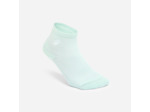 Chaussettes cheville, vert, blanc et violet, lot de 3