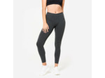 Legging de fitness slim femme, gris chiné