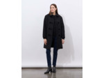 Manteau uni NOIR Femme