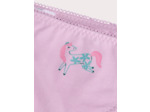 Lot de 5 culottes à motif licorne pour fille