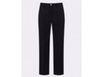 Pantalon 7/8 cigarette uni NOIR Femme