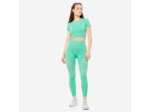 Legging poche téléphone taille haute Fitness Seamless Vert