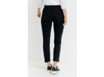 Pantalon 7/8 Brodé En Coton Viscose