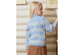 Pull en maille jacquard