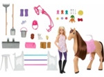 BARBIE ECURIE DE RÊVE AVEC ACCESSOIRES