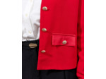 Veste unie ROUGE Femme