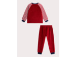 Pyjama père Noël en velours pour garçon