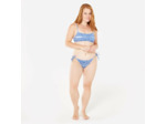 Bas de maillot de bain noué surf Femme - Roxy Tie Side Tribal bleu