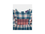 Robe à carreaux pour bébé fille