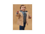 Parka beige 3 en 1 pour bébés filles