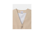 gilet beige sans manches pour garçons