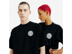T-shirt graphique mixte, Elementals, noir