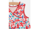 Robe réversible à imprimé fleuri pour bébé fille