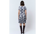Robe courte imprimée BLEU