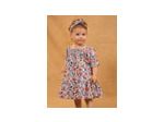 Robe à imprimé floral pour bébé fille