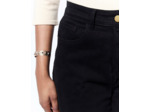 Pantalon long uni NOIR Femme