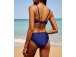 Culotte de maillot de bain effet satiné