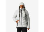 Doudoune de ski chaude et imperméable femme, Warm 900 beige