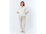 Top manches 3/4 uni BLANC Femme