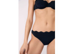 Culotte bikini bas de maillot avec broderies
