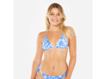 Haut de maillot de bain triangle surf Femme - Roxy Flower bleu