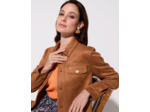 Veste mi-longue uni CAMEL Femme