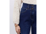 Jean long Wide MARINE Femme
