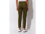 Pantalon 7/8 slim uni KAKI Femme