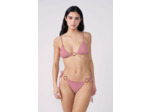 Culotte bikini ficelle bas de maillot détails anneaux