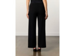 Pantalon long large uni NOIR Femme